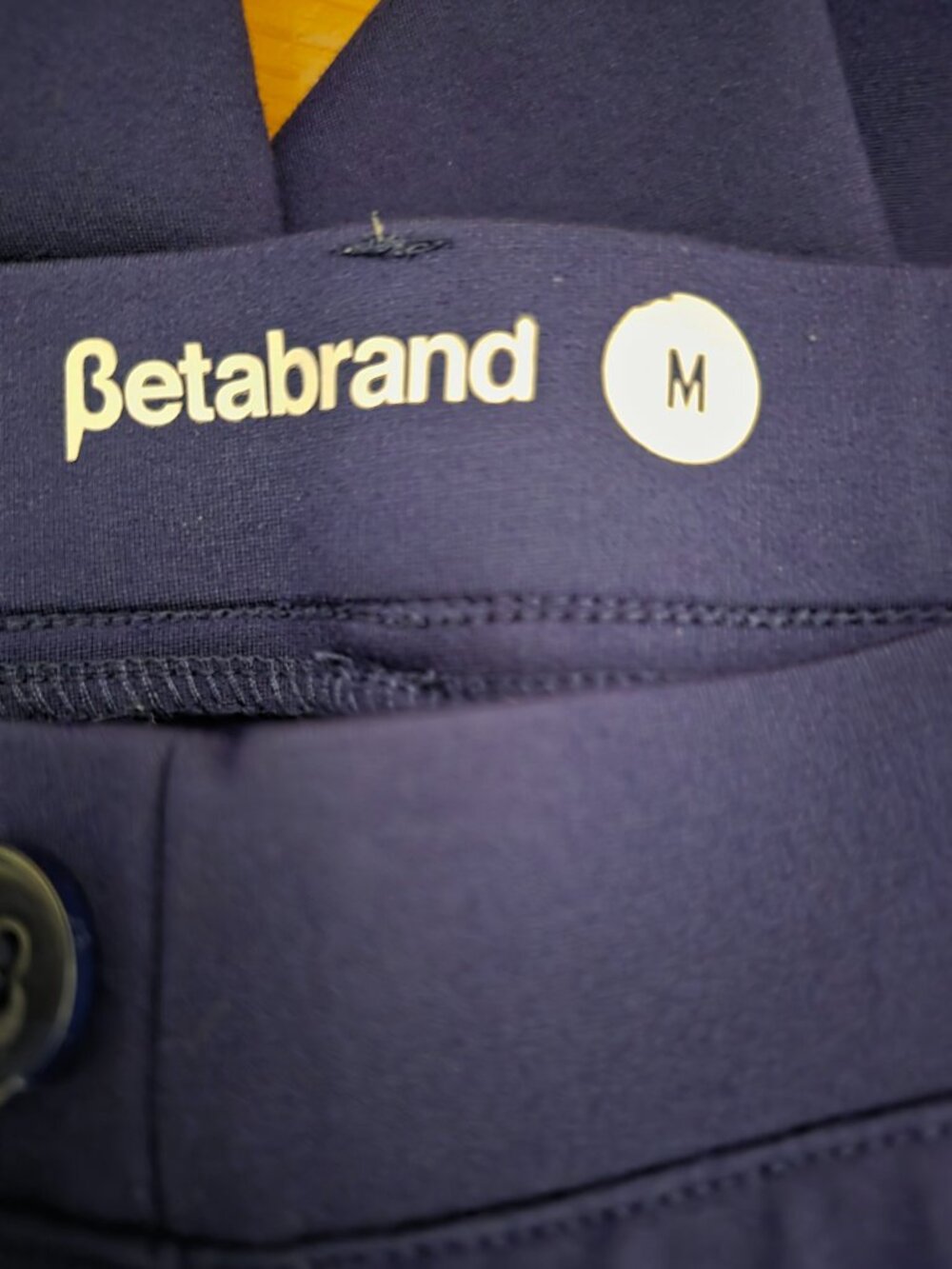 Betabrand Dress Pant Yoga Pants M Purple Ponte Straight Leg Workwear - Picture 9 of 9